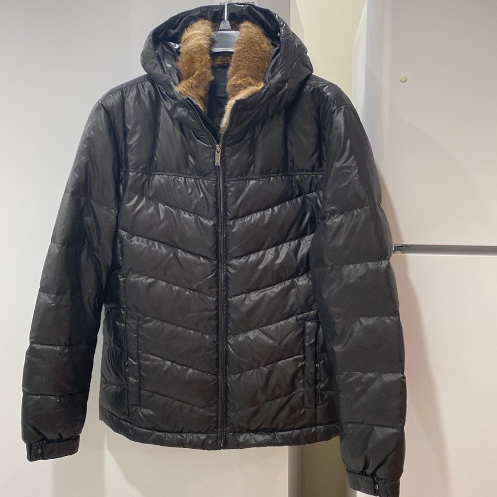 JACK  & JONES DOWN JACKET WITH REAL FUR